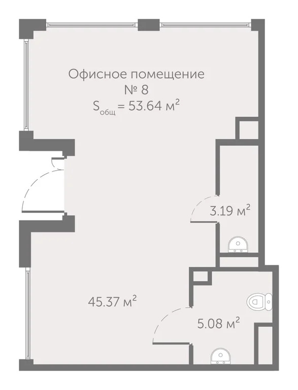 Продается ПСН 53.64 м2 - Фото 0