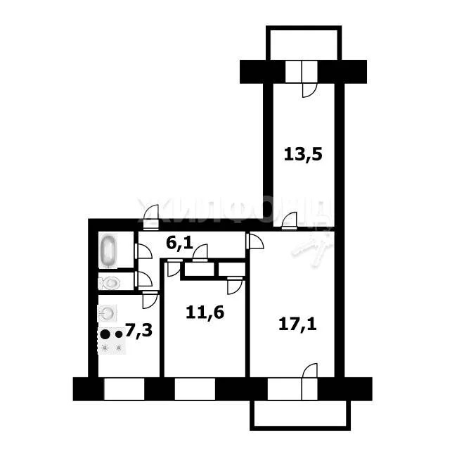 Продажа квартиры, Новосибирск, ул. 25 лет Октября - Фото 15