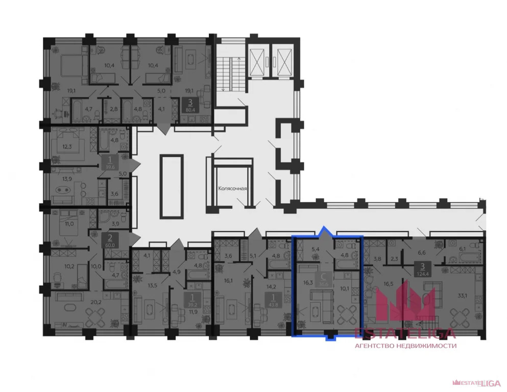 Продажа квартиры, набережная Марка Шагала - Фото 2