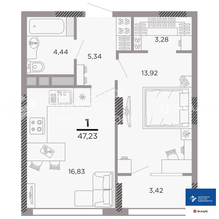 Продажа квартиры, Рязань, жилой комплекс Метропарк - Фото 4