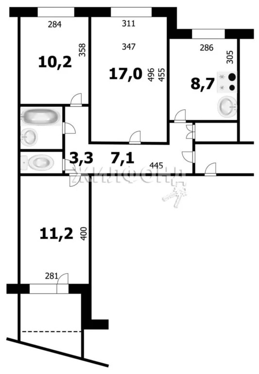 Продажа квартиры, Новосибирск, ул. Лебедевского - Фото 12