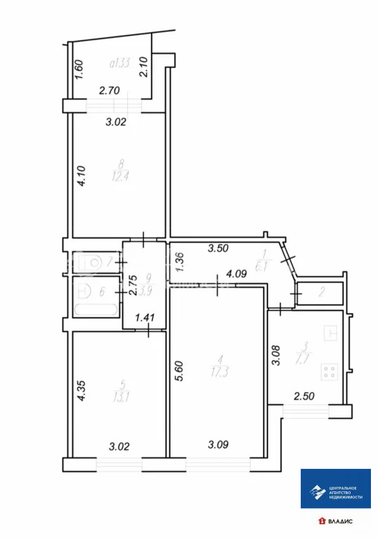 Продажа квартиры, Рязань, Касимовское ш. - Фото 12