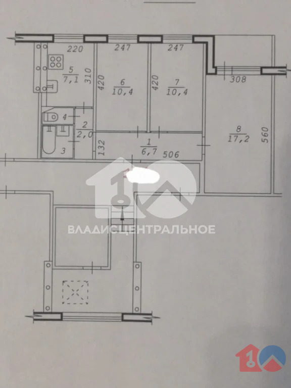 городской округ Новосибирск, Новосибирск, улица Никитина, д.70, ... - Фото 0