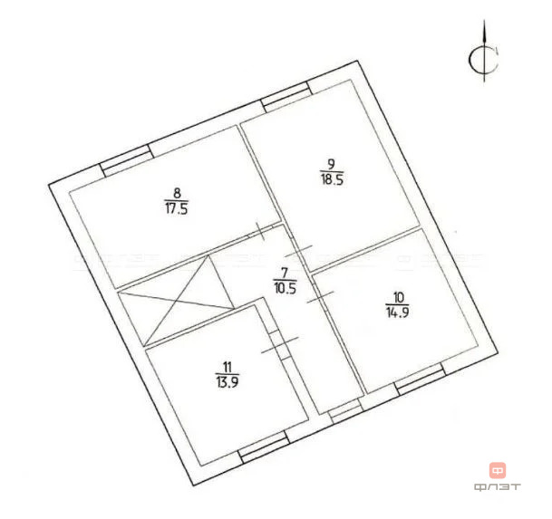 Продажа дома, Новая Тура, Зеленодольский район, ул. Слободская - Фото 14