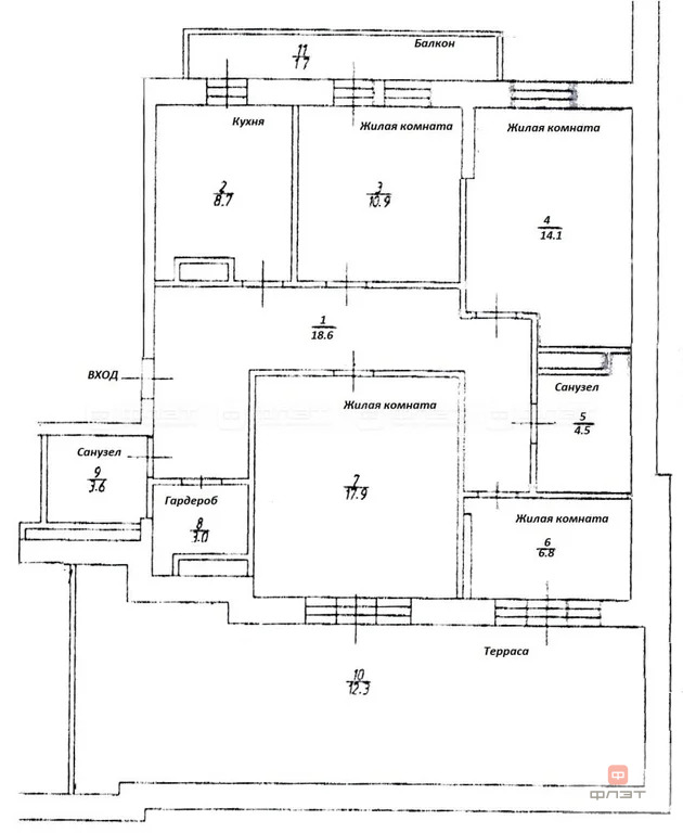 Продажа квартиры, Казань, ул. Волкова - Фото 21