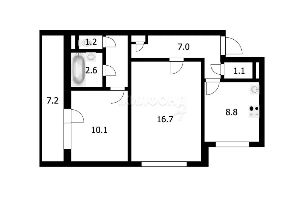 Продажа квартиры, Новосибирск, ул. Полевая - Фото 14