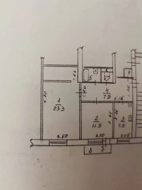 Продаю 2-комнатную квартиру в р.п. Калининец д.3 - Фото 1