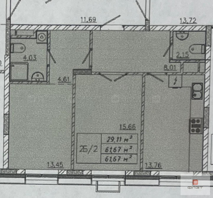 Продажа квартиры, Казань, ул. Сибгата Хакима - Фото 16