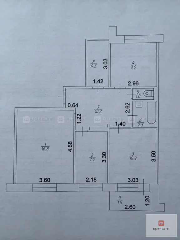 Продажа квартиры, Казань, ул. Академика Завойского - Фото 25