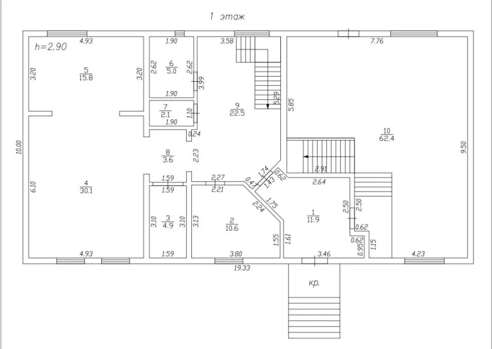 Дом 426.9 м2 на участке 15 сот. - Фото 4