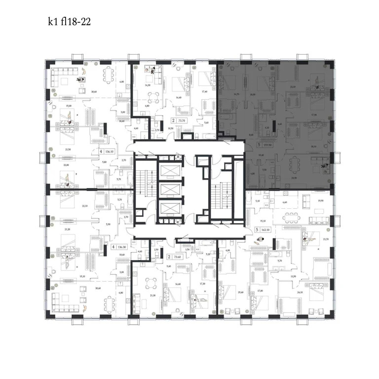 Продам 5-комн. квартиру 159.9 кв.м. - Фото 20
