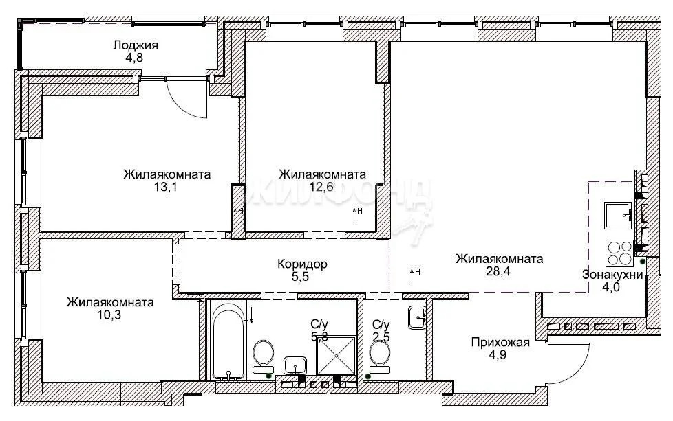 Продажа квартиры, Новосибирск, ул. Коммунистическая - Фото 0