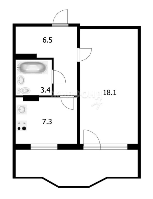 Продажа квартиры, Новосибирск, Гребенщикова - Фото 9