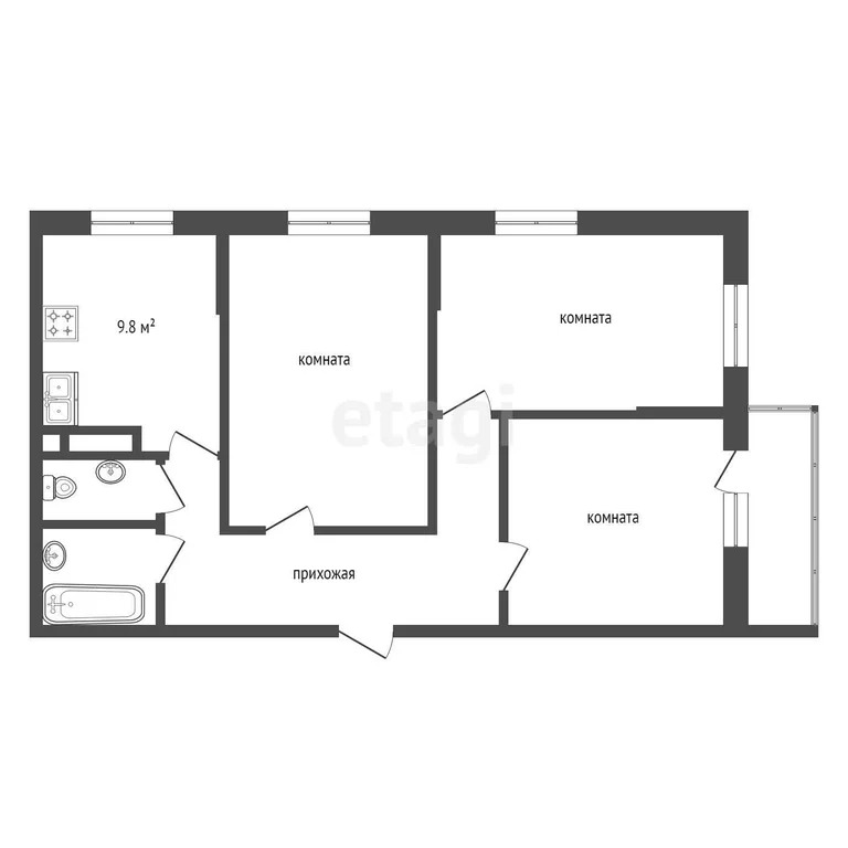 Продажа квартиры в новостройке, м. Пятницкое Шоссе, ул. Муравская - Фото 5