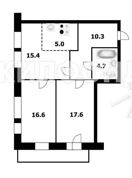 Продажа квартиры, Новосибирск, Ясный Берег - Фото 9