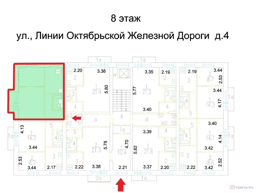 Продажа квартиры, ул. Линии Октябрьской Железной Дороги - Фото 5