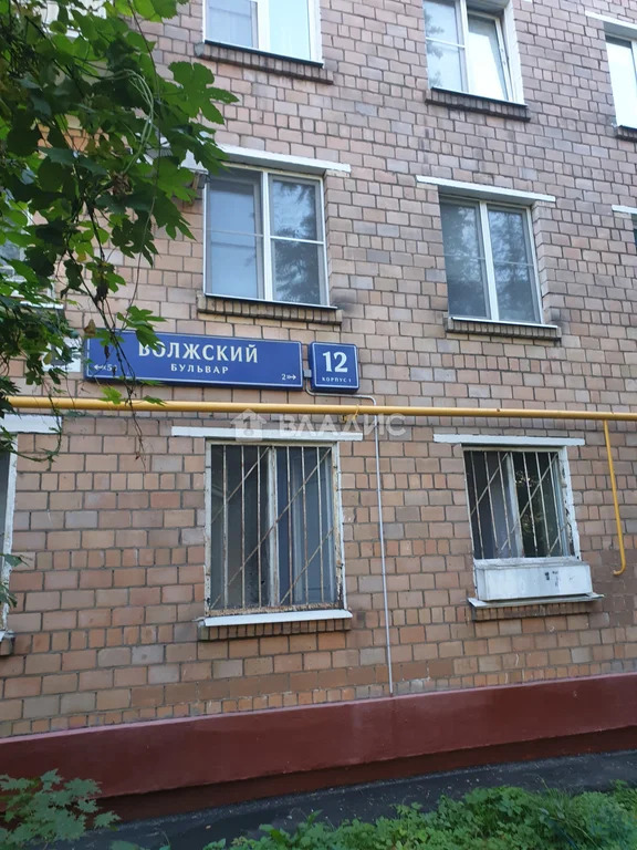 москва, волжский бульвар, д.12к1, 2-комнатная квартира на продажу - Фото 0