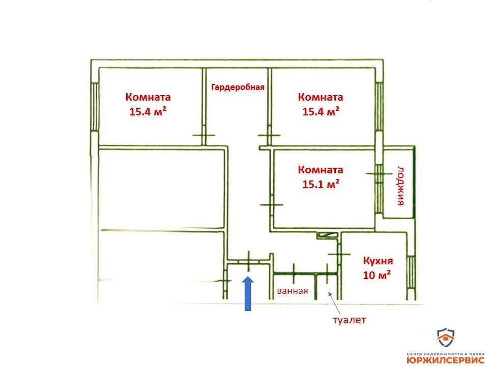 Продажа квартиры, Домодедово, Домодедово г. о., бульвар Строителей - Фото 0