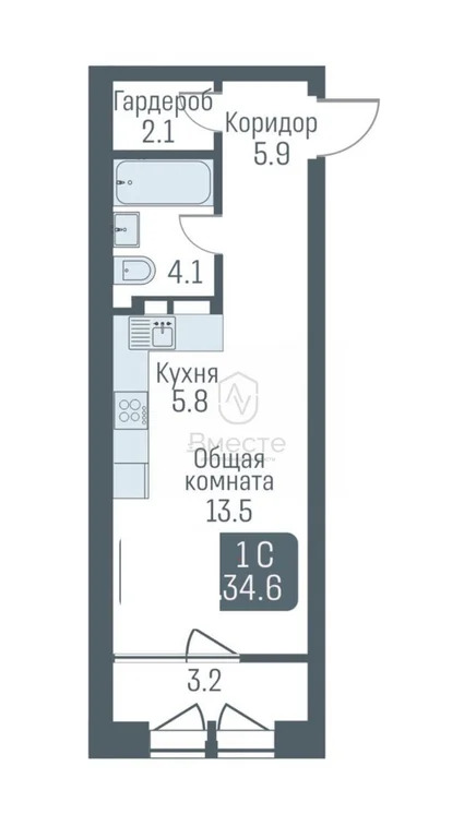 Продажа квартиры в новостройке, Новосибирск, ул. Немировича-Данченко - Фото 1