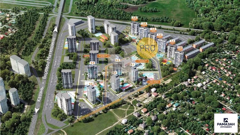 Продажа квартиры в новостройке, Усады, Лаишевский район, Теплых Встреч ... - Фото 2