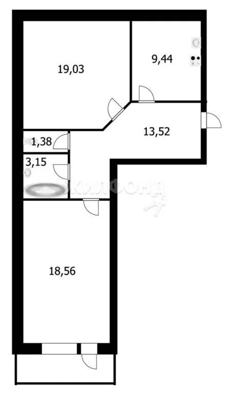 Продажа квартиры, Новосибирск, ул. Тульская - Фото 6