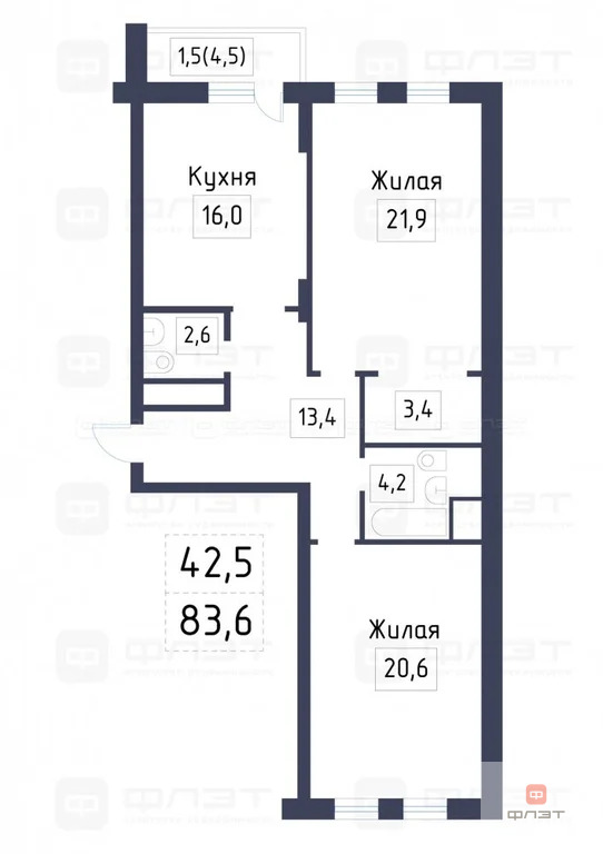 Продажа квартиры, Казань, ул. Чистопольская - Фото 28