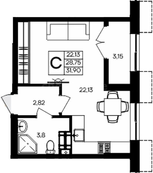 Продажа квартиры в новостройке, Севастополь, ул. Мате Залки - Фото 1