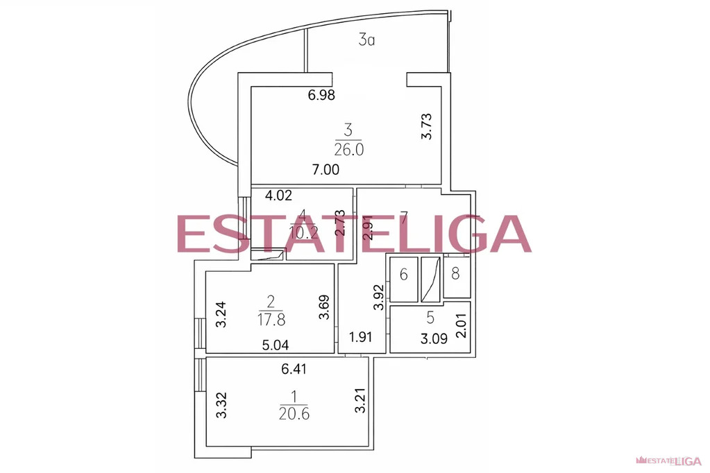 Аренда квартиры, м. Кунцевская, ул. Звенигородская - Фото 1