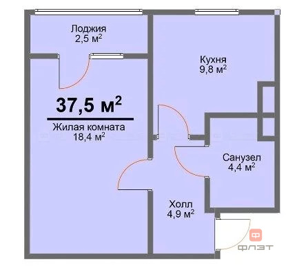 Продажа квартиры, Куюки, Пестречинский район, 13-й квартал - Фото 13