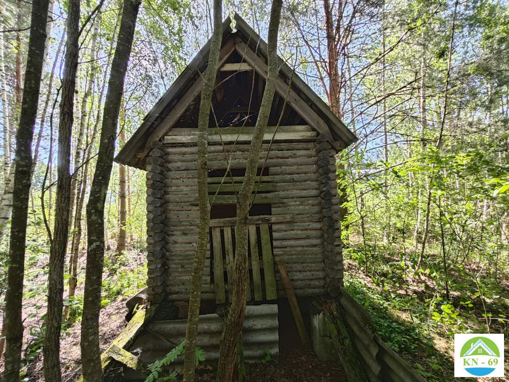 Бревенчатый дом-недострой в Конаковском снт Урожай - 1 км. от ж/д - Фото 6