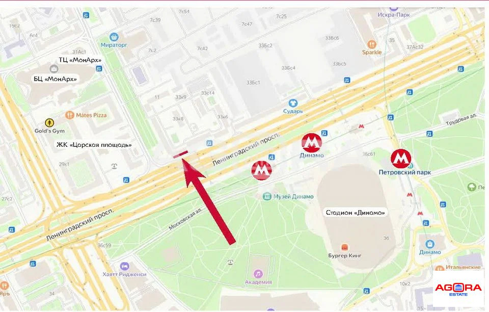 Аренда торгового помещения, м. Динамо, Ленинградский пр-кт. - Фото 5