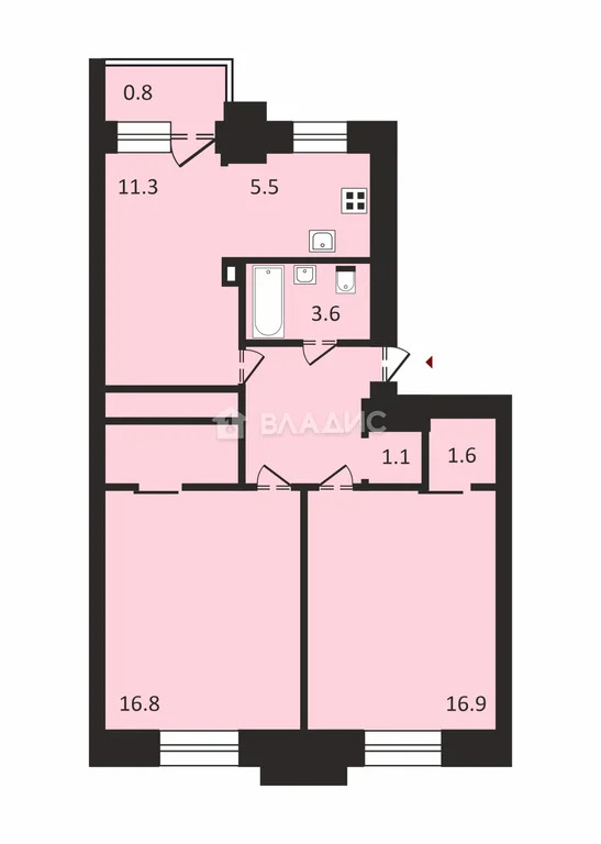 Москва, улица Покровка, д.37, 3-комнатная квартира на продажу - Фото 42