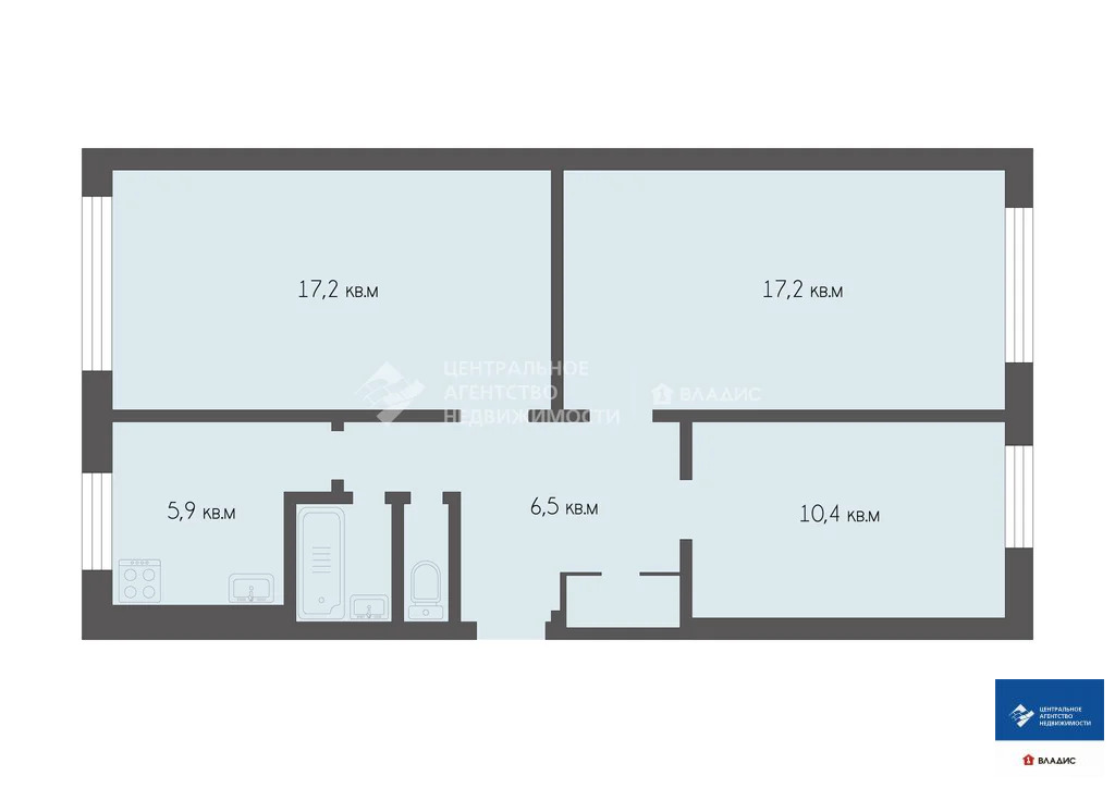 Продажа квартиры, Рязань, ул. Бирюзова - Фото 15