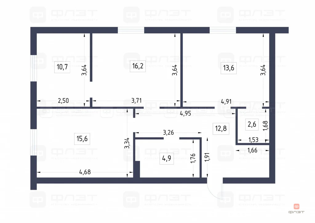 Продажа квартиры, Куюки, Пестречинский район, 6-й квартал - Фото 18