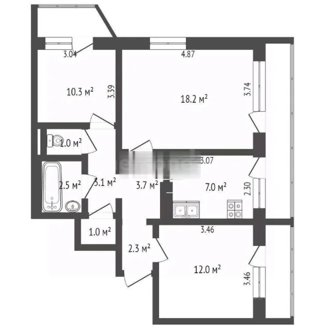 Продажа квартиры, Севастополь, ул. Циолковского - Фото 13