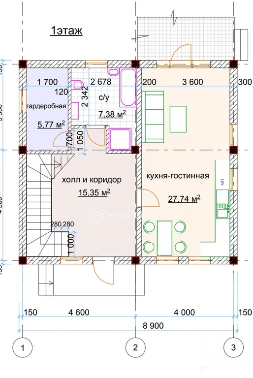 Продажа дома, Мысхако, имени Дмитрия Ворошилова ул. - Фото 12