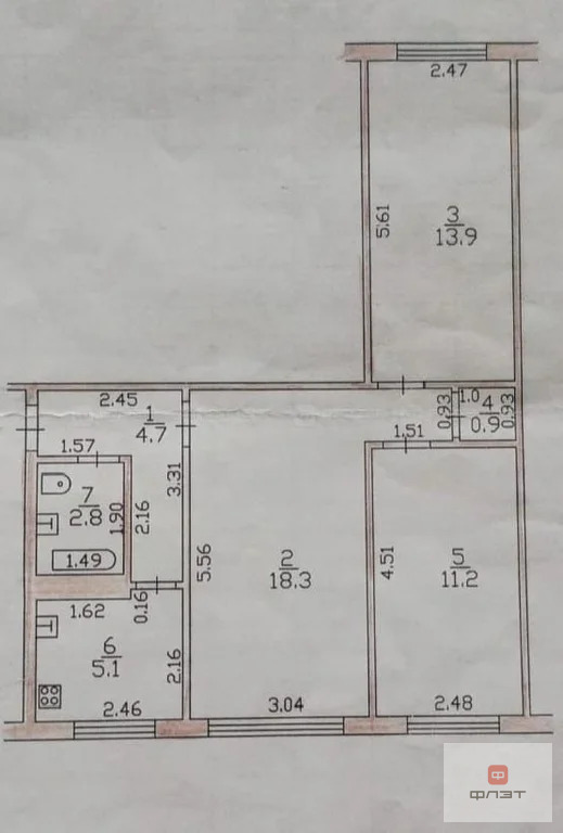 Продажа квартиры, Высокая Гора, Высокогорский район, ул. Юбилейная - Фото 11
