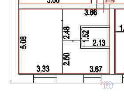 1-к. квартира, 34,6 м2, 3/5 эт. - Фото 32