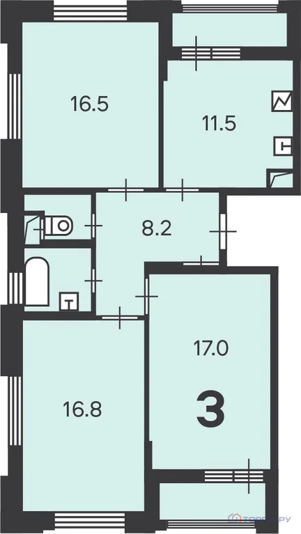 Продажа квартиры, ул. Парковая - Фото 3