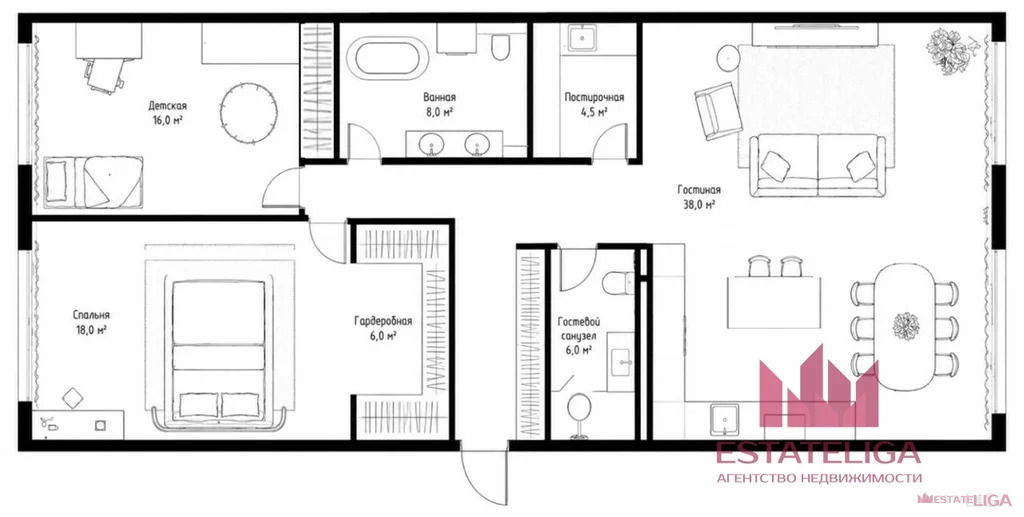 Продажа квартиры, улица Архитектора Щусева - Фото 9
