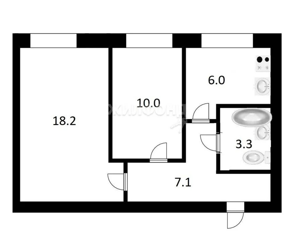 Продажа квартиры, Новосибирск, ул. Ватутина - Фото 12