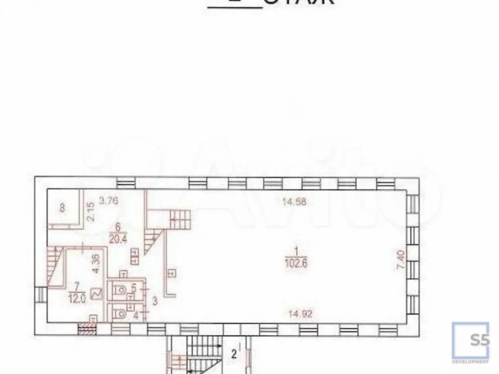 Аренда ПСН, м. Новокузнецкая, Москва Пятницкая 30с1 - Фото 6