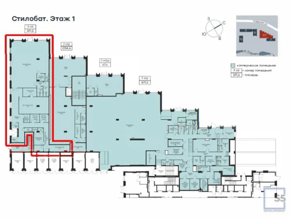 Продажа торгового помещения, м. Мичуринский проспект, жилой комплекс ... - Фото 18