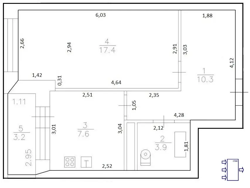 Уфа, продам 1 комн. квартиру в Деме ул. Дагестанская, 12 - Фото 10