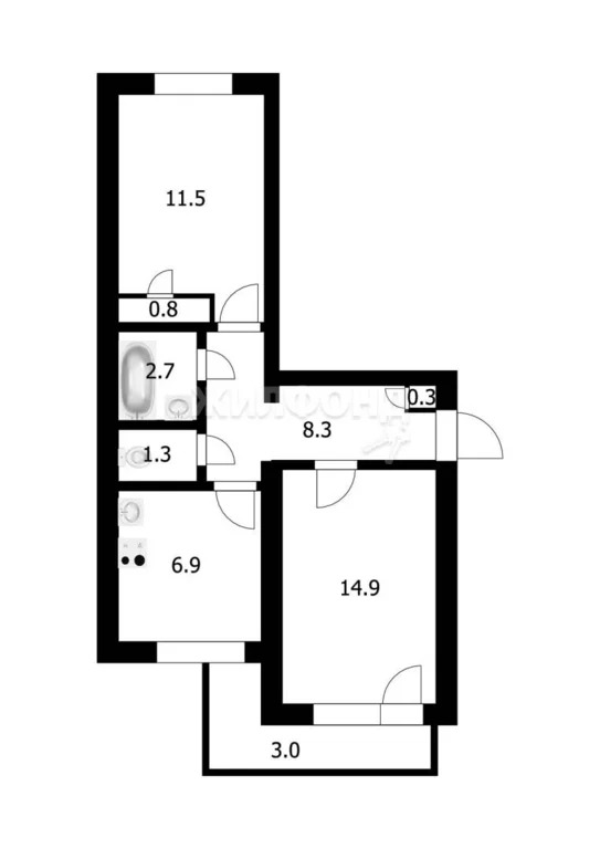 Продажа квартиры, Краснообск, Новосибирский район - Фото 24