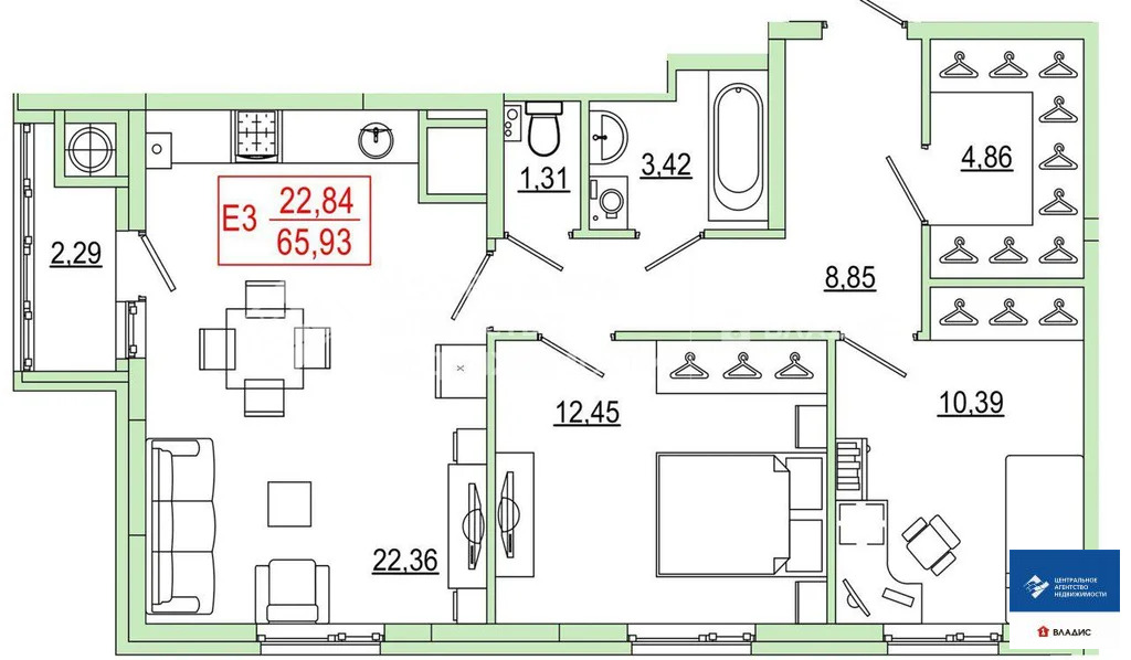 Продажа квартиры, Рязань, Касимовское ш. - Фото 21