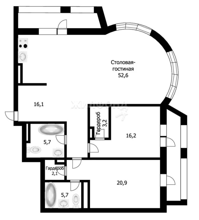 Продажа квартиры, Новосибирск, ул. Урицкого - Фото 19