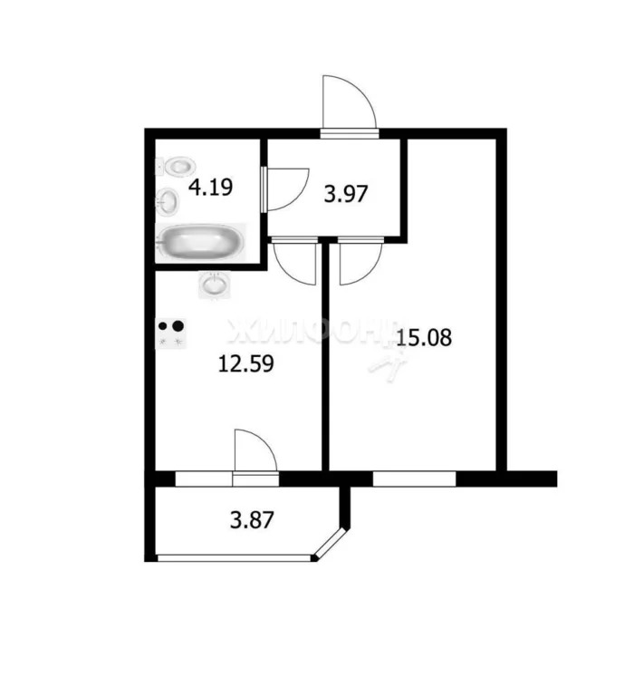 Продажа квартиры, Новосибирск, Заречная - Фото 13