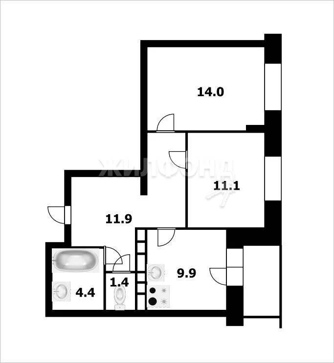 Продажа квартиры, Новосибирск, Красный пр-кт. - Фото 42