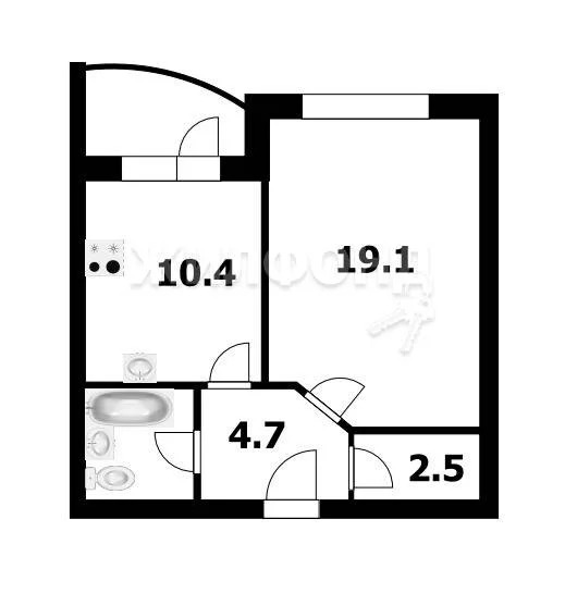 Продажа квартиры, Элитный, Новосибирский район, Фламинго - Фото 12